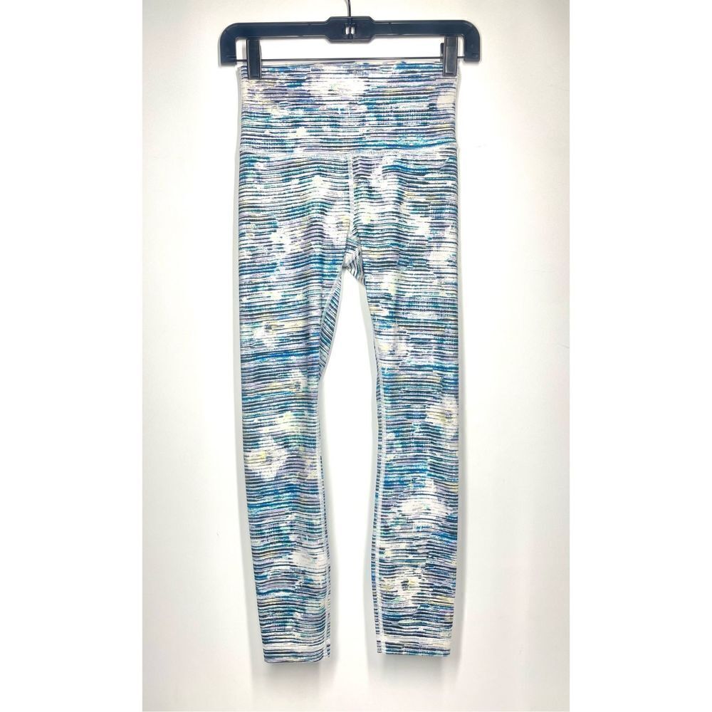 Lululemon High Times Pant Luxtreme 7/8 Leggings Blurry Belle Multi Women 4